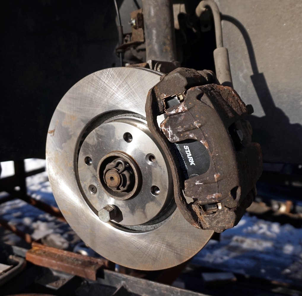 Car Brake Pad Replacement — type reference photograph